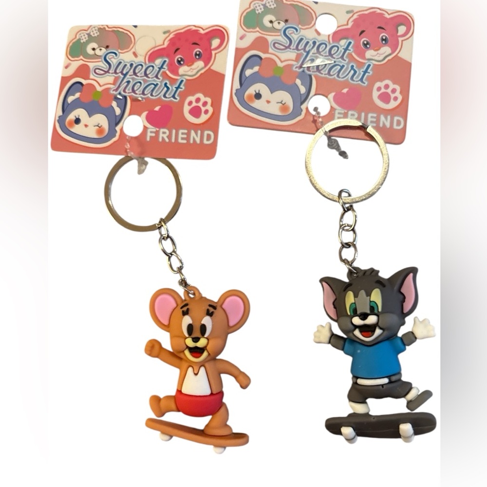 Tom & Jerry Key Rings Multi Color